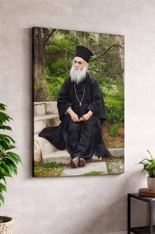 Καμβάς - Άγιος Νεκτάριος ο Θαυματουργός